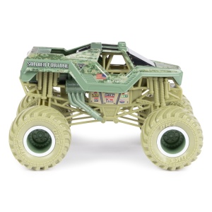 Monster Jam Masinuta Metalica Soldier Fortune Scara 1:24 - Img 2