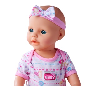 New Born Baby Set Bebelus Roz - Img 3