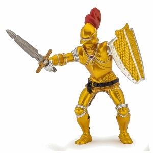 Papo Figurina Cavaler In Armura Aurie - Img 2