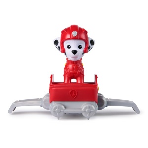 Patrula Catelusilor Action Pups Set Vehicul De Salvare Hoverboard Si Figurina Marshall 5 Cm - Img 6