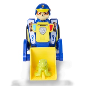 Patrula Catelusilor Cautare Si Salvare Set Figurina Rubble Si Vehicul Buldozer - Img 3