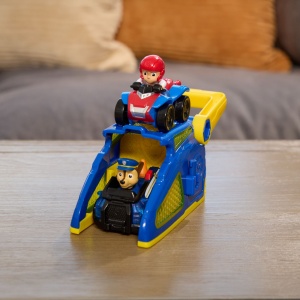 Patrula Catelusilor Set Figurina Chase Si Vehicul Cu Lansator - Img 7