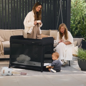 Patut De Calatorie Kinderkraft Moon Dream, Black - Img 3