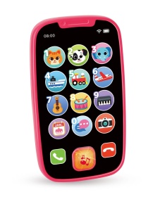 Primul Meu Telefon Smart Roz Cu Muzica Si Lumini - Img 2