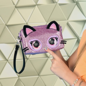 Purse Pets Rainbow Lights Gentuta Interactiva Purdy Purrfect - Img 6