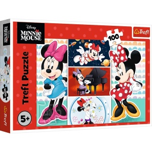 Puzzle Trefl 100 Disney Minnie Mouse Amuzanta
