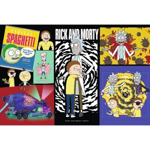 Puzzle Trefl 300 Rick And Morty Un Loc Ciudat In Galaxie - Img 2