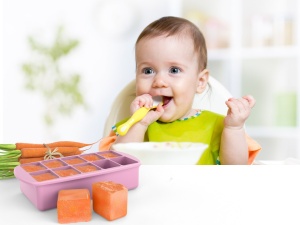 Recipient Refrigerare Hrana Bebe, Melii, Roz 59 Ml X 10 Cub - Img 3