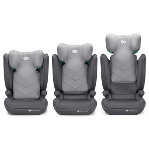 Scaun Auto Kinderkraft I-Spark, I-Size 100-150 Cm, Grey - Img 3
