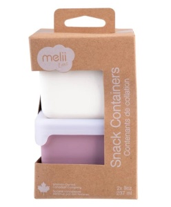Set 2 Recipiente Silicon, Melii, Blush Berry - Img 5