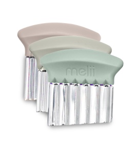 Set 3 Cutite Ursulet Pentru Gustari, Melii, Roz Alb Bej