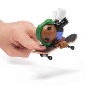 Tech Dech Sk8 Crew Pachet Placa Si Figurina 9.6Cm Casti Verzi - Img 6