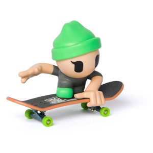 Tech Dech Sk8 Crew Pachet Placa Si Figurina 9.6Cm Sapca Verde - Img 2