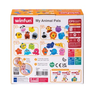 Winfun Set Jucarii De Baie Animalute De La Ferma - Img 7