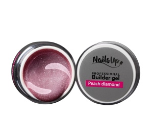 Builder Gel NailsUp - Peach Diamond 15g