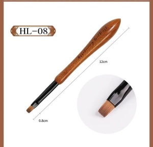 Flat Brush Nr 6 NailsUp für Maniküre - HL-08