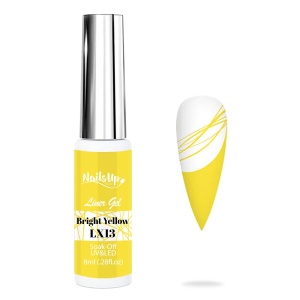 Liner Gel Light Yellow LX13 NailsUp 8 ml