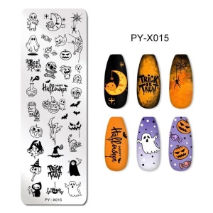 Metallic-Nagelschablone, PY-X015