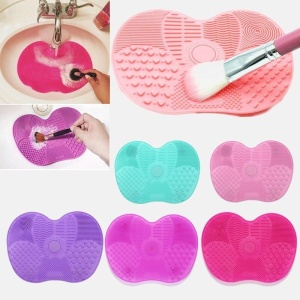 Pad Silicon Pentru Curatarea Pensulelor si Ustensilelor de Make up in Diverse Culori - Img 4