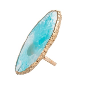 Ring Nagelmalpalette, Nail Art, Blau