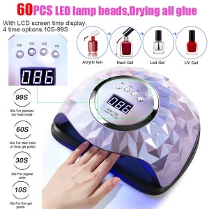 UV-LED-Lampe Y13 mit schneller Trocknungsfunktion , 60 Led , 248W - Img 4