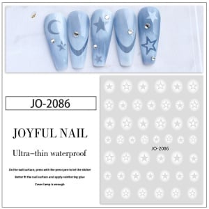 Abziehbild für Nägel - JO-2086