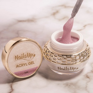 AcrylGel NailsUp - G54 Pink Glimmer 30g - Img 2