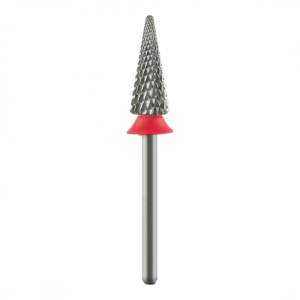 Capat de freza NAILSUP Carbit Under Refill Conic Red 6.0mm