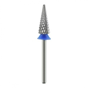 Fräseraufsatz NAILSUP Karbid Kegelförmig Under Refill Blau 6,0 mm