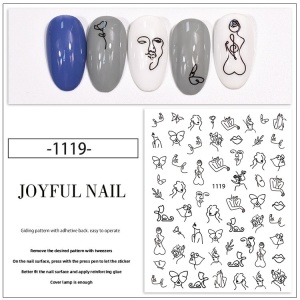 Nagelaufkleber - Jo 1119