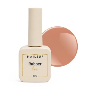 NAILSUP Rubber Base Nova 06 – Selbstglättende Rubber Base HEMA Free & TPO Free, 10 ml