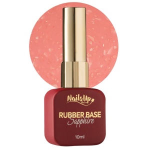 Rubber base NailsUp Sapphire Flakes 3 10ml