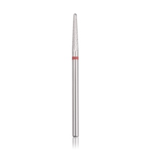 Schaftfräser Hartmetallkopf Kegel 2,3 mm ROT - HBC-RD.023