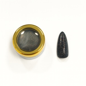 Sclipici Unghii NAILSUP Negru