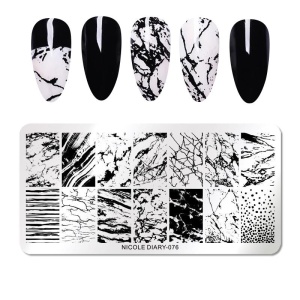 Stamping Schablone Nicole Diary - 076