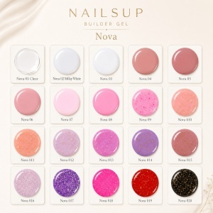 Builder Gel NAILSUP Nova 14 – UV/LED Aufbaugel 30 g - Img 5