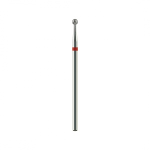 Capat de freza NailsUp Carbit Bila Red 2.3mm Cooling Bit