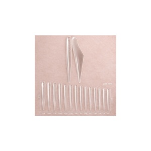 Dual Tips NAILSUP Extreme Full Nails Form 01 – Dual Forms Stiletto pentru Gel UV, Polygel & Acrylgel - Img 2