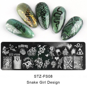Metallische Nagelform - STZ-FS08