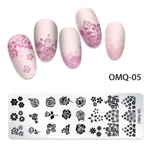 METALLISCHE NAGELKUNSTFORM – OMQ-05