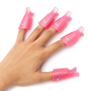 Nagelclips Set 10 Stück - Rosa