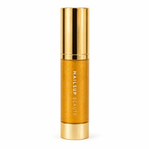 NAILSUP Organic Body Highlighter Sun Kiss 50ml – Goldener Körper-Highlighter mit Glow-Effekt