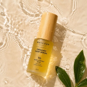 NAILSUP Organic Hair Serum Glow & Protect Elixir 30 ml – Natürliches Haarserum für Glanz, Pflege & Frizz-Kontrolle - Img 3