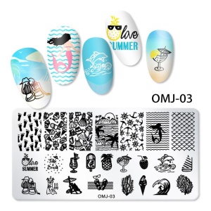 Rechteckige Metallform - OMJ-03