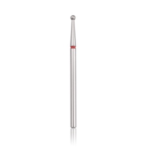 Schaftfräser Diamantkopf Kugel 2,1 mm ROT - HBD001-RD.021
