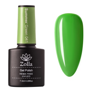 Shellac Zolla -Summer Green 041- Hema Free - 7.3ml