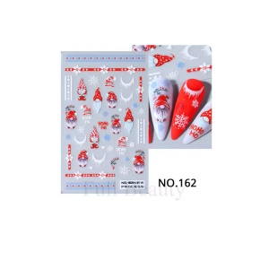 Sticker pentru unghii nail art Christmas 162