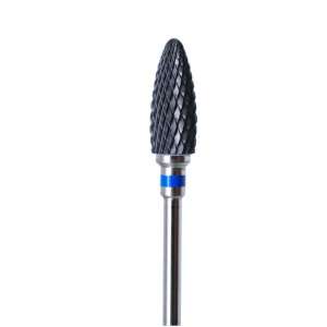 Blauer konischer Hartmetallbohrer BP03