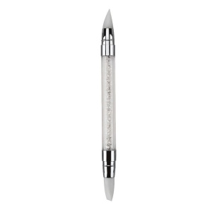 Doppelseitiges Silikon-Sculpting- & Malwerkzeug – Silber