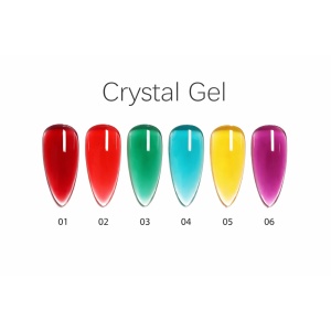 Gel Crystal Glass NAILSUP Pink 02 10ml - Img 4